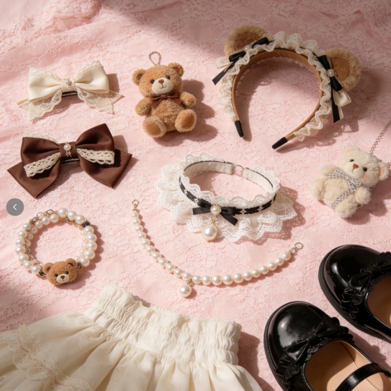 Guide de coordination des accessoires Lolita, les petits détails déterminent l'élégance supérieure